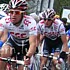 Frank Schleck pendant la Fl�che Wallonne 2008